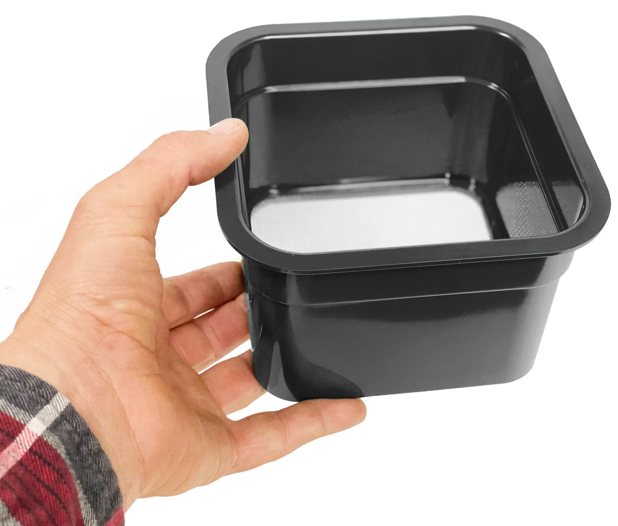 Sluice Box Compact Gold Panning Kit; Portable Sluice Box and 5 Classifier Sifting Pans; Patented Prospecting Tool Set - Black, 31"