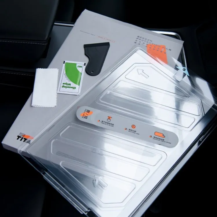 Tempered Film with Film Applicator for Model 3 Highland & Y