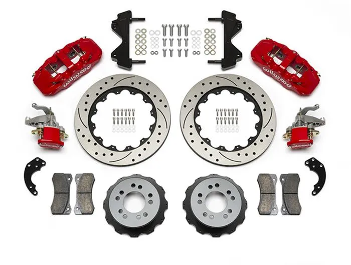 Wilwood AERO4-MC4 Big Brake Rear Parking Brake Kits 140-14263-DR