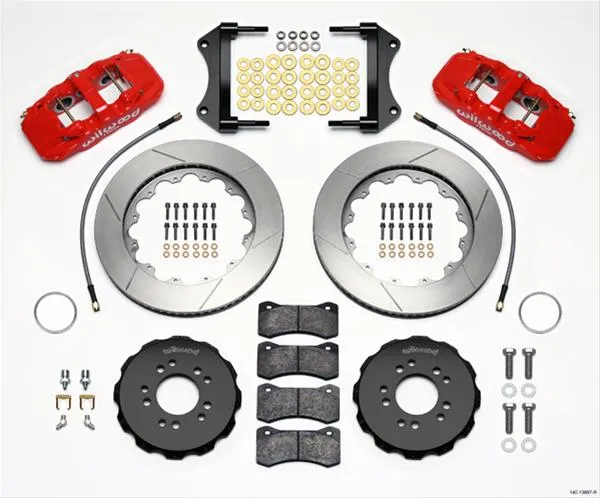 Wilwood AERO6 Big Brake Front Brake Kits 140-13697-R