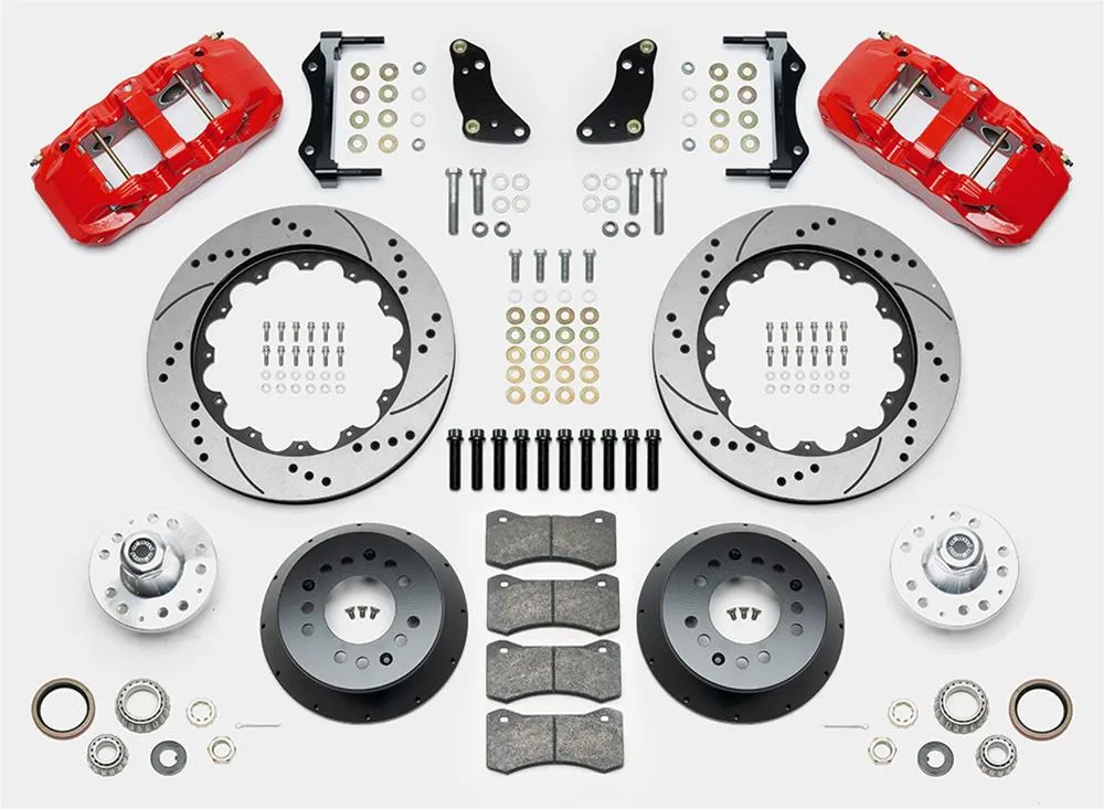Wilwood AERO6 Big Brake Front Brake Kits 140-14842-DR
