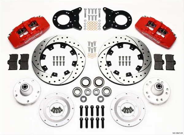 Wilwood Forged DynaPro 6 Big Brake Front Brake Kits 140-12947-DR
